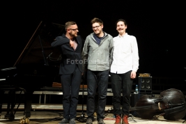 Audiofeeling-Trio-pianista-Pawel-Kaczmarczyk;-basista-Kuba-Dworak-i-perkusista-Dawid-Fortuna-podczas