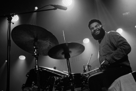 Kush-Abadey-drums-during-the-concert-of-Melissa-Aldana-Quartet-on-Jazz-Jamboree-2019-StodoÅa-2019