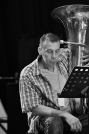 Jose-Davila-tuba-on-stage-with-Steve-Lehman-Octet-during-Warsaw-Summer-Jazz-Days-2016-SohoFactory-Wa
