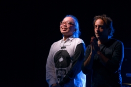 The-guitarist-Eguyen-Le-and-the-drummer-Philippe-Garcia-on-stage-after-Michel-Benita-Ethics-concert-