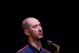 Steve-Lehman-alto-sax-on-stage-during-concert-at-Warsaw-Summer-Jazz-Days-2016-SohoFactory-Warsaw-201