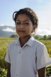 Nepalska-dziewczynka