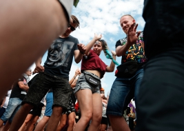 Dancing-people-during-concert-of-25th-PolandRock-festival-Kostrzyn-20190801