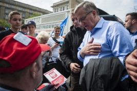 The-President-Bronislaw-Komorowski-is-asked-to-sign-Polish-Constitution-during-March-Poland-in-Europ
